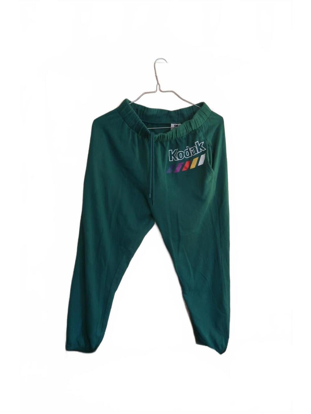 Kodak Green Logo Jogger Sweatpants Size Large